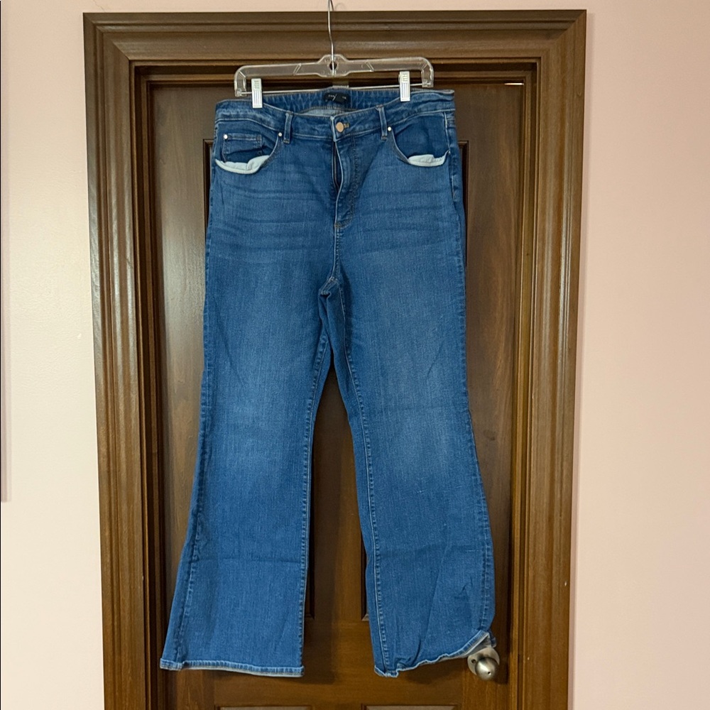 Ann Taylor Denim Flare Jeans